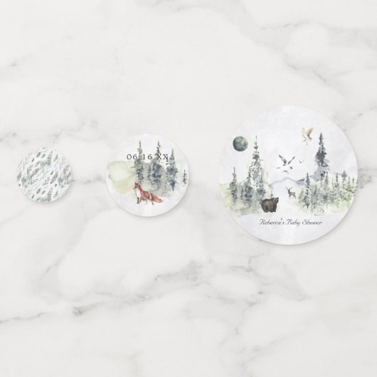 Activiteiten in de omgeving van Rustic Forest Anim Confetti (Achterkanten)