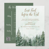 Activiteiten in de omgeving van Rustic Forest Wood Kaart (Voorkant / Achterkant)