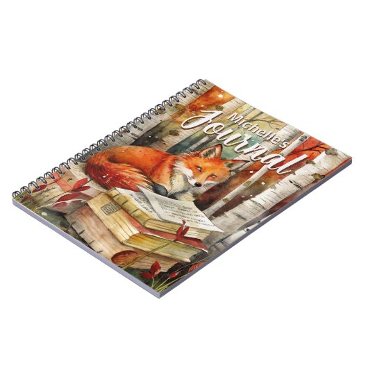 Activiteiten in de omgeving van Rustic  Fox Books  Notitieboek (Linkerzijde)