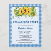 Activiteiten in de omgeving van Rustic Gingham & S Uitnodiging Briefkaart (Voorkant)