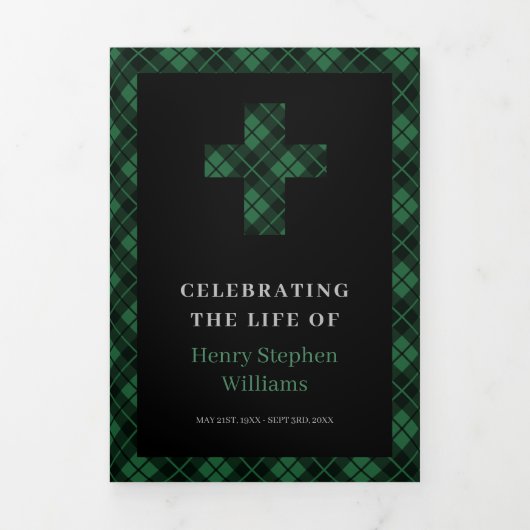 Activiteiten in de omgeving van Rustic Green Plaid Drieluik Programma (Cover)