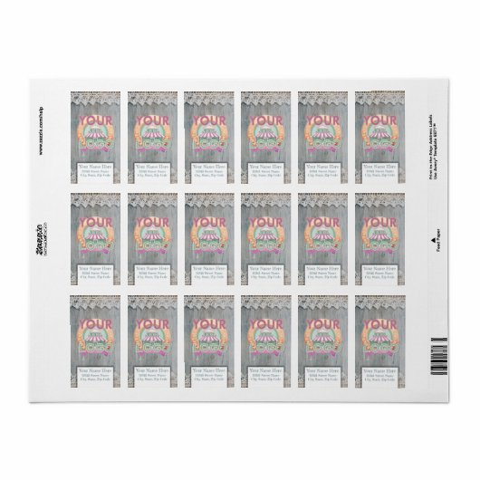 Activiteiten in de omgeving van Rustic Lace and Wo Etiket (Full Sheet)