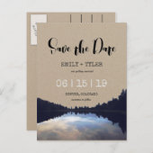 Activiteiten in de omgeving van Rustic Lake Reflec Aankondigingskaart (Voorkant / Achterkant)