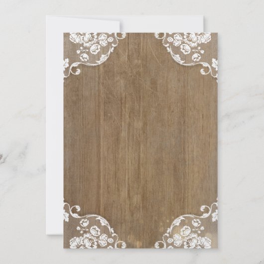 Activiteiten in de omgeving van Rustic Mason Jar a Kaart (Achterkant)