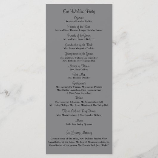 Activiteiten in de omgeving van Rustic Mason Jar D Programmakaart (Achterkant)