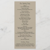 Activiteiten in de omgeving van Rustic Mason Jar D Programmakaart (Achterkant)