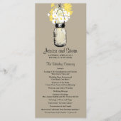 Activiteiten in de omgeving van Rustic Mason Jar D Programmakaart (Voorkant)