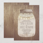 Activiteiten in de omgeving van Rustic Mason Jar R Kaart (Voorkant / Achterkant)