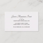 Activiteiten in de omgeving van Rustic  Mountain C Visitekaartje (Achterkant)