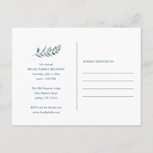 Activiteiten in de omgeving van Rustic Mountain Fa Briefkaart (Achterkant)