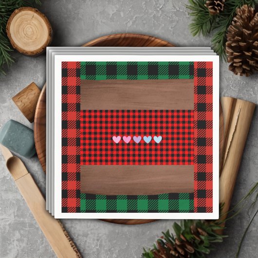 Activiteiten in de omgeving van Rustic Plaid Heart Servet