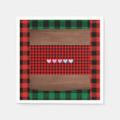 Activiteiten in de omgeving van Rustic Plaid Heart Servet (Voorkant)