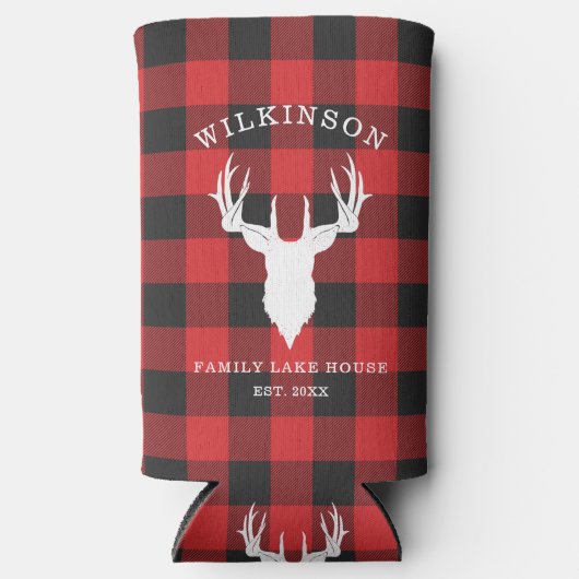 Activiteiten in de omgeving van Rustic Plaid Lake Seltzer Blikjeskoeler (Voorkant)