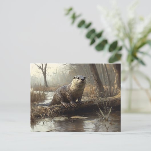 Activiteiten in de omgeving van Rustic River Otter Briefkaart (Staand voorkant)