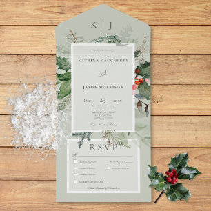 Activiteiten in de omgeving van Rustic Sage Winter All In One Uitnodiging