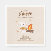 Activiteiten in de omgeving van Rustic S'more Love Servet (Voorkant)