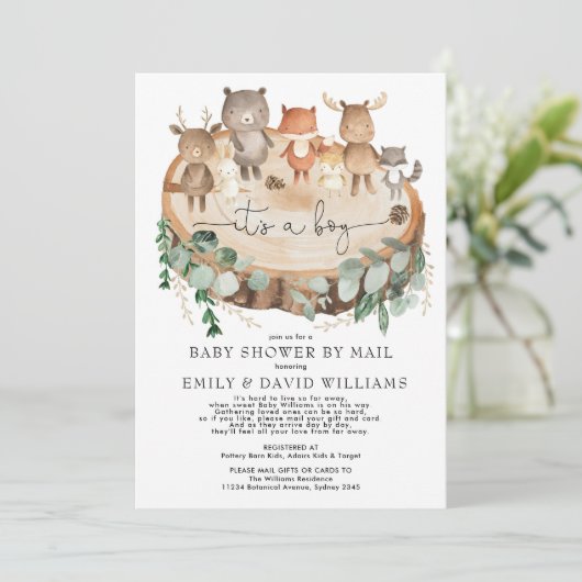 Activiteiten in de omgeving van Rustic Woodland Ba Kaart (Staand voorkant)