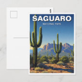 Activiteiten in de omgeving van Saguaro National P Briefkaart (Voorkant / Achterkant)