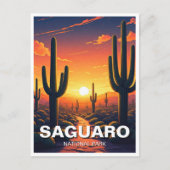 Activiteiten in de omgeving van Saguaro National P Briefkaart (Voorkant)