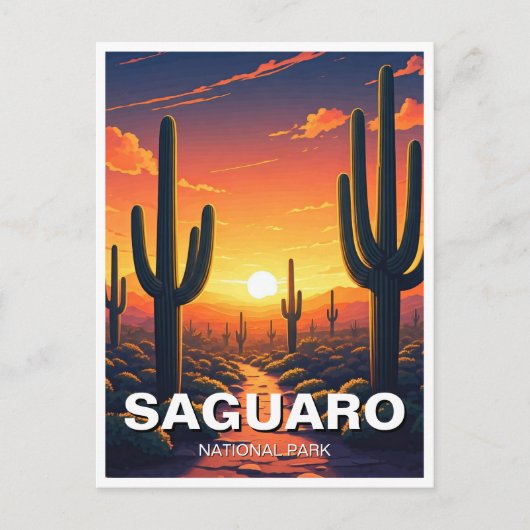 Activiteiten in de omgeving van Saguaro National P Briefkaart (Voorkant)