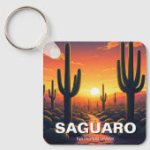 Activiteiten in de omgeving van Saguaro National P Sleutelhanger (Voorkant)