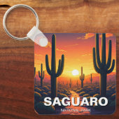 Activiteiten in de omgeving van Saguaro National P Sleutelhanger (Voorkant)