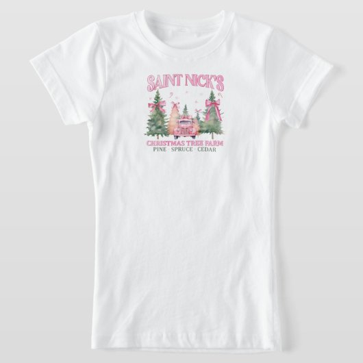 Activiteiten in de omgeving van Saint Nick's Tree  T-shirt (Laagn)