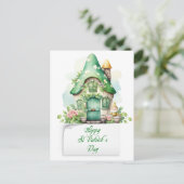 Activiteiten in de omgeving van Saint Patrick's Da Feestdagenkaart (Staand voorkant)