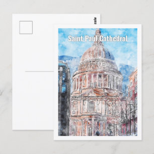 Activiteiten in de omgeving van Saint Paul Cathedr Briefkaart