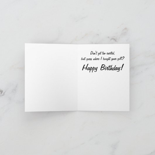 Activiteiten in de omgeving van Saks Funny Birthda Kaart (Binnen)