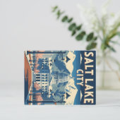 Activiteiten in de omgeving van  Salt Lake City Ca Briefkaart (Staand voorkant)