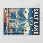 Activiteiten in de omgeving van  Salt Lake City Ca Briefkaart (Voorkant)