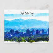 Activiteiten in de omgeving van Salt Lake City Uta Briefkaart (Voorkant)