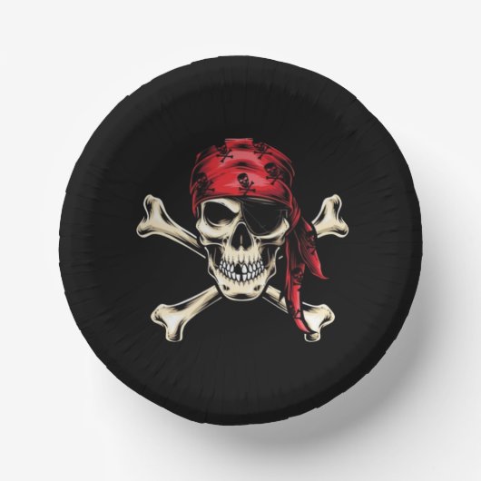 Activiteiten in de omgeving van Salty Skull Pirate Papieren Kommen (Voorkant)