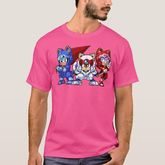 Activiteiten in de omgeving van Samurai Pizza Cats T-shirt (Voorkant)