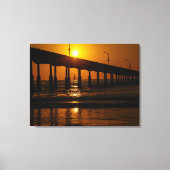 Activiteiten in de omgeving van San Diego Sunset O Canvas Afdruk (Voorkant)