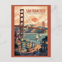 Activiteiten in de omgeving van San Francisco Cali Briefkaart