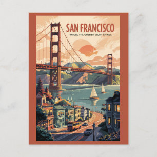 Activiteiten in de omgeving van San Francisco Cali Briefkaart