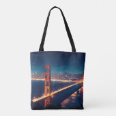 Activiteiten in de omgeving van San Francisco Gold Tote Bag (Achterkant)