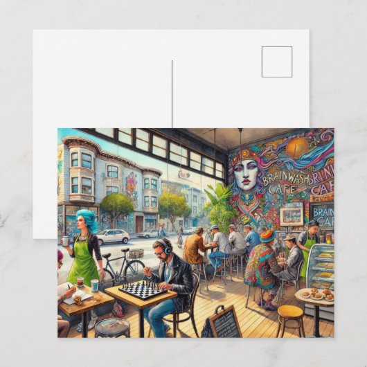 Activiteiten in de omgeving van San Francisco Miss Briefkaart (Voorkant / Achterkant)