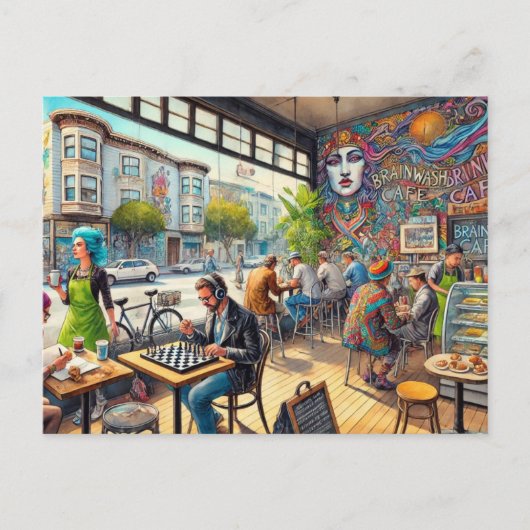 Activiteiten in de omgeving van San Francisco Miss Briefkaart (Voorkant)