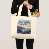 Activiteiten in de omgeving van Santa Barbara Gole Grote Tote Bag (Voorkant (product))