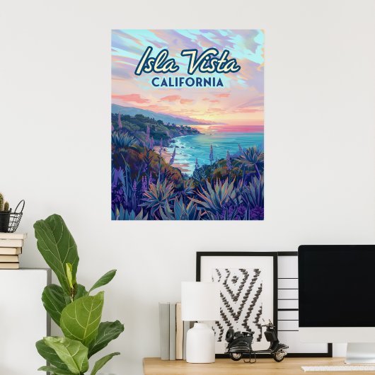 Activiteiten in de omgeving van Santa Barbara Gole Poster (Thuiskantoor)