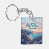 Activiteiten in de omgeving van Santa Barbara Gole Sleutelhanger (Voorkant Links)