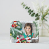 Activiteiten in de omgeving van Santa Photo Briefk Feestdagenkaart (Staand voorkant)