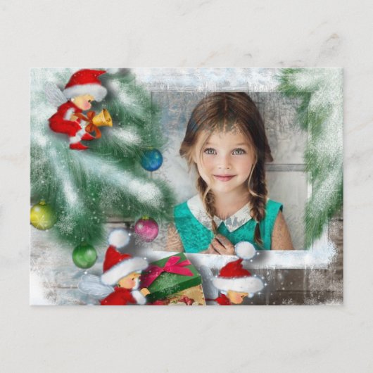 Activiteiten in de omgeving van Santa Photo Briefk Feestdagenkaart (Voorkant)