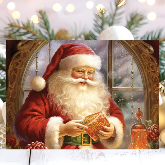 Activiteiten in de omgeving van Santa Window Class Feestdagen Kaart