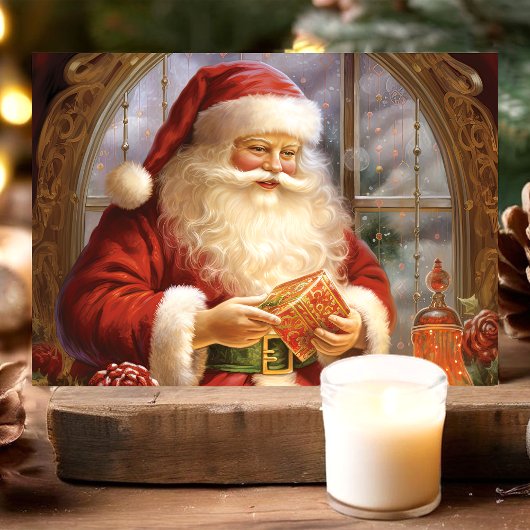 Activiteiten in de omgeving van Santa Window Class Feestdagen Kaart