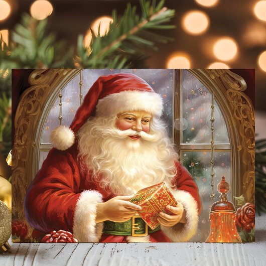 Activiteiten in de omgeving van Santa Window Class Feestdagen Kaart