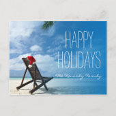 Activiteiten in de omgeving van Santa's Chaise Lou Feestdagenkaart (Voorkant)